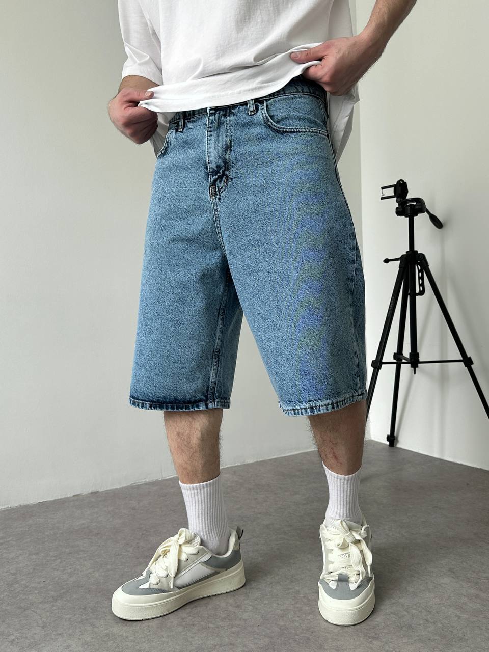 ШОРТИ BAGGY БЛАКИТНІ