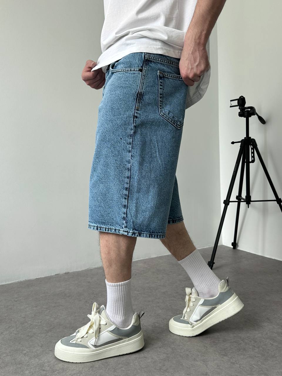 ШОРТИ BAGGY БЛАКИТНІ