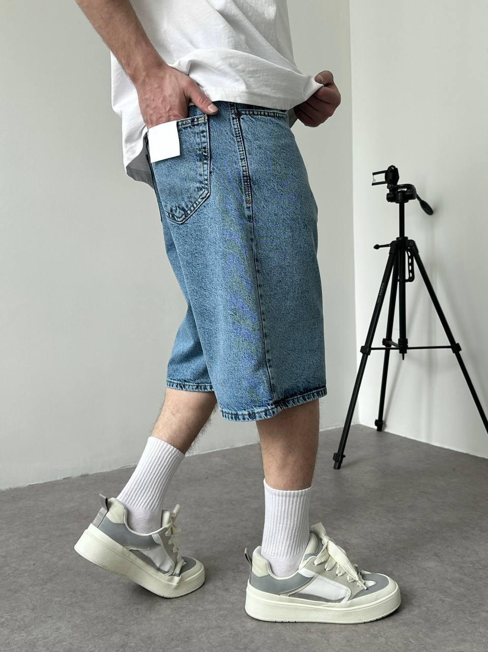 ШОРТИ BAGGY БЛАКИТНІ