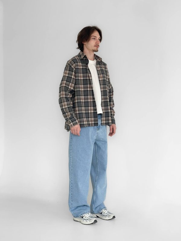 ДЖИНСИ BAGGY FIT БЛАКИТНІ