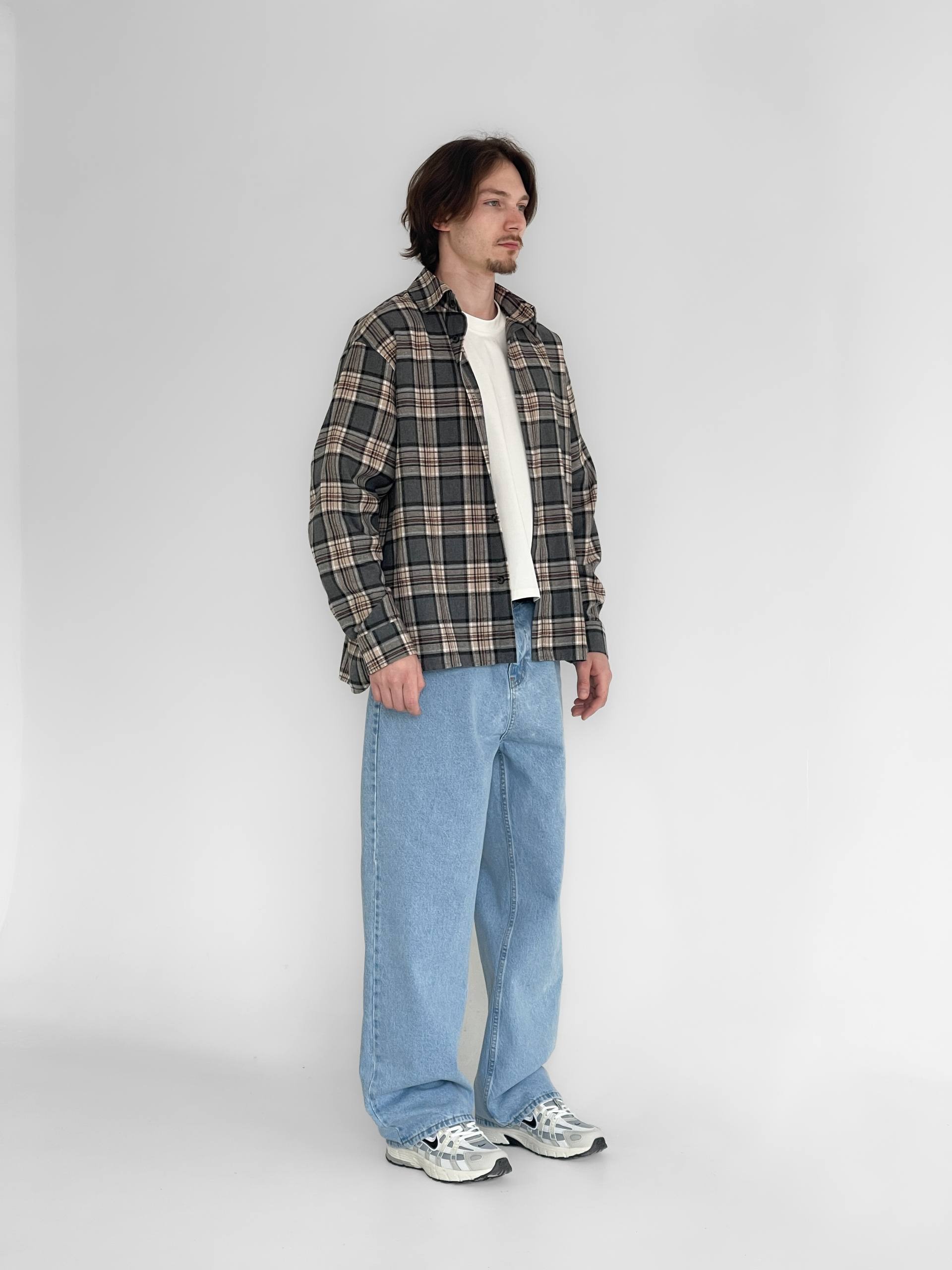 ДЖИНСИ BAGGY FIT БЛАКИТНІ