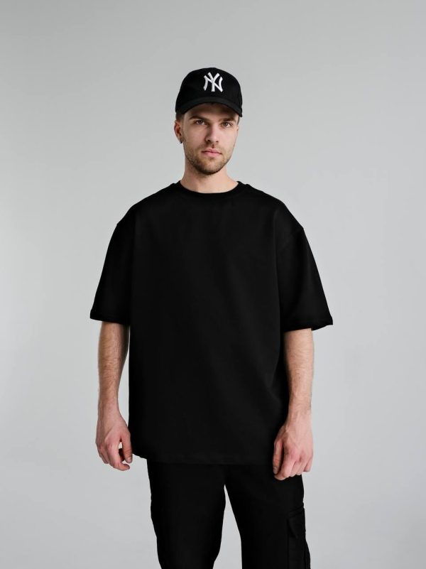 ФУТБОЛКА BAZA OVERSIZE ЧОРНА
