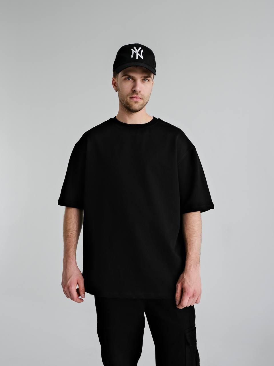 ФУТБОЛКА BAZA OVERSIZE ЧОРНА