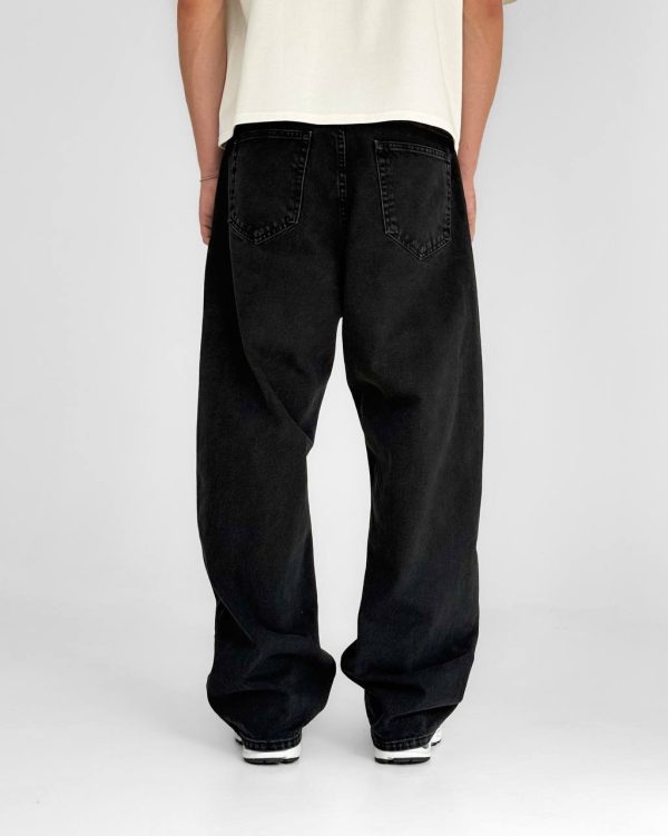 ДЖИНСИ BAGGY FIT ЧОРНІ