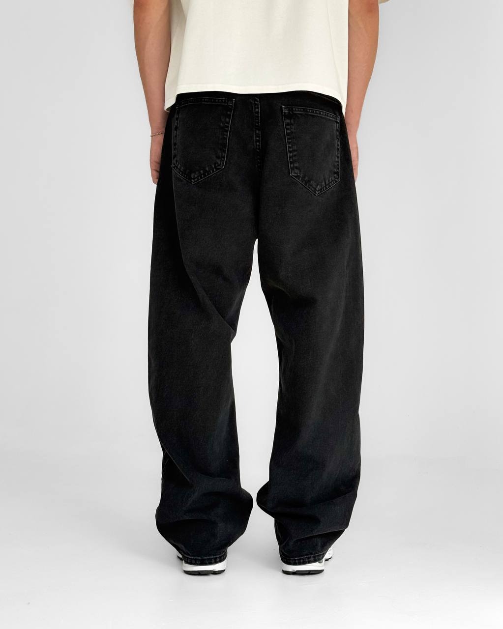 ДЖИНСИ BAGGY FIT ЧОРНІ