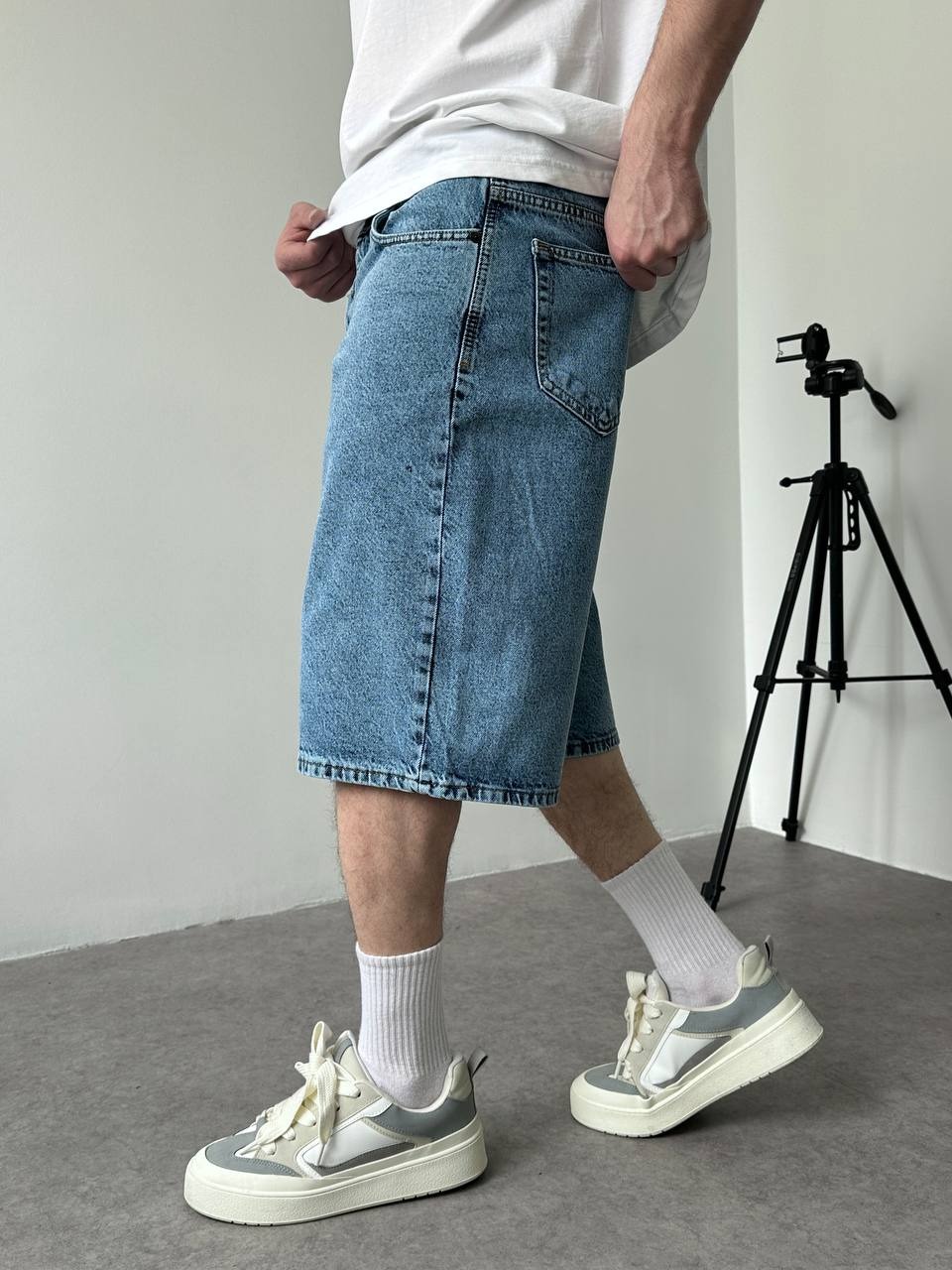 ШОРТИ BAGGY БЛАКИТНІ
