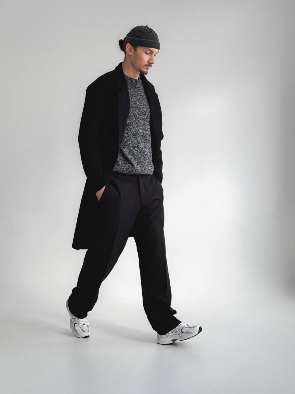 ПАЛЬТО COAT OVERSIZE ЧОРНЕ