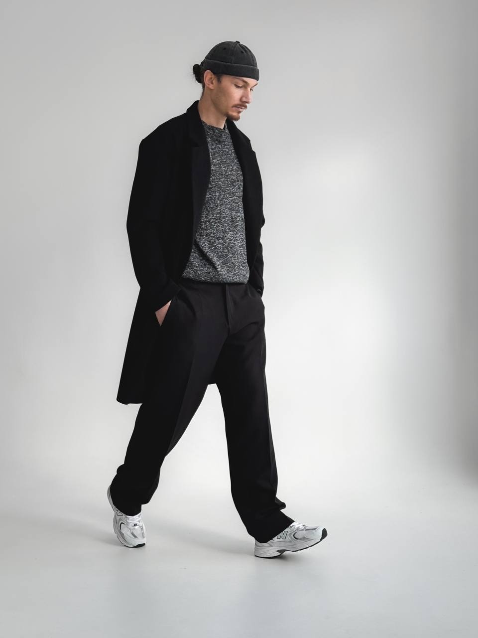 ПАЛЬТО COAT OVERSIZE ЧОРНЕ