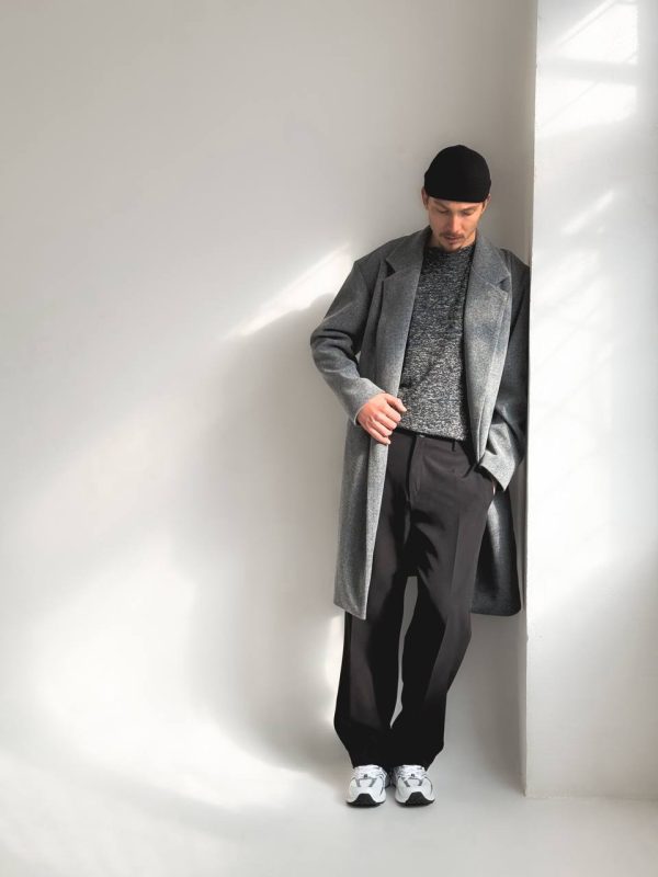 ПАЛЬТО COAT OVERSIZE ГРАФІТ