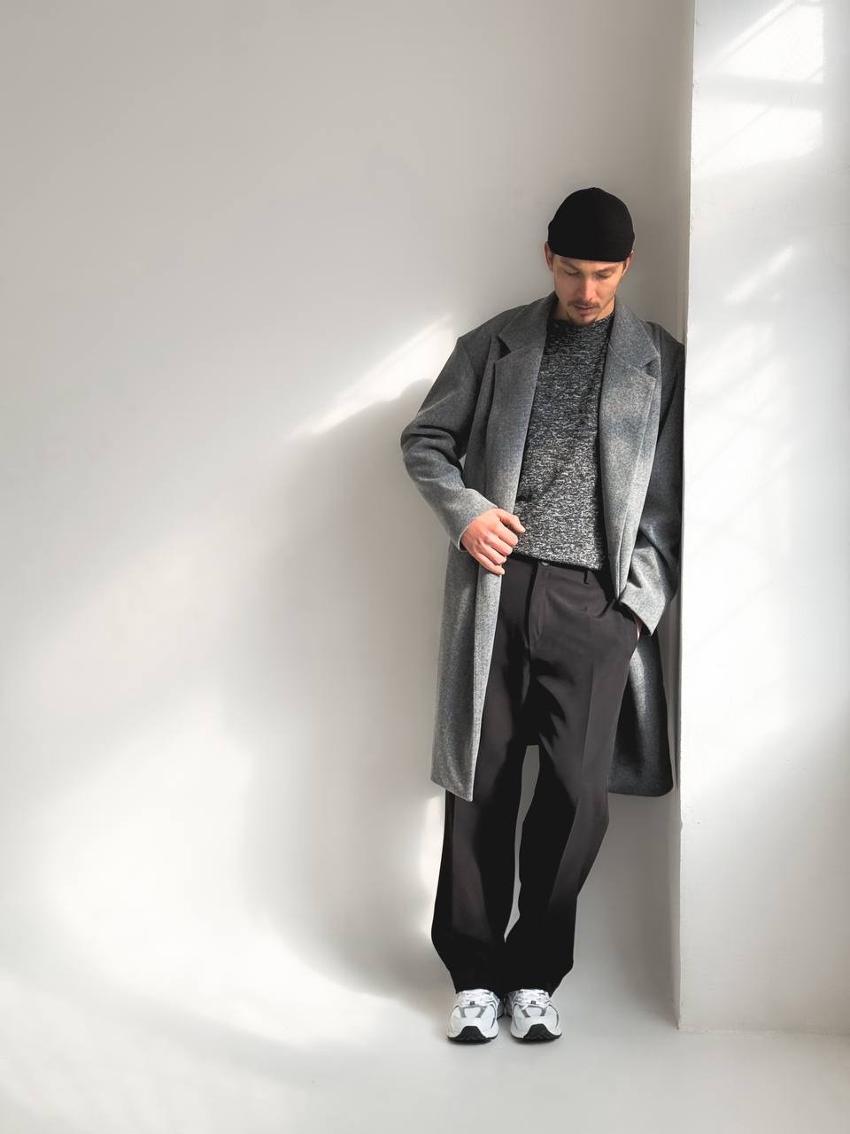 ПАЛЬТО COAT OVERSIZE ГРАФІТ
