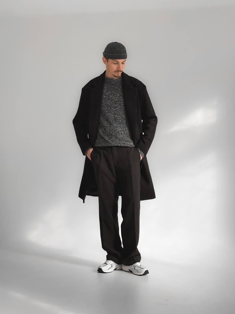 ПАЛЬТО COAT OVERSIZE ЧОРНЕ