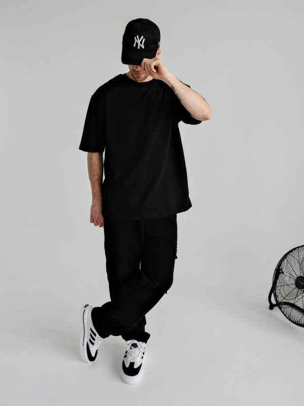 ФУТБОЛКА BAZA OVERSIZE ЧОРНА