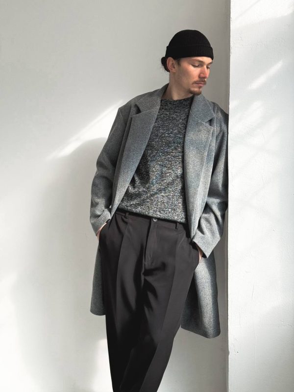 ПАЛЬТО COAT OVERSIZE ГРАФІТ