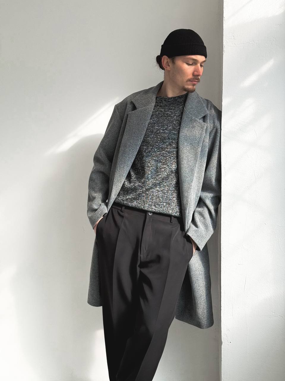 ПАЛЬТО COAT OVERSIZE ГРАФІТ