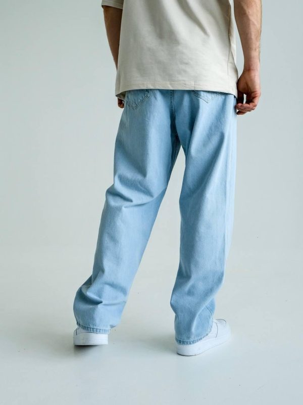 ДЖИНСИ BAGGY FIT БЛАКИТНІ