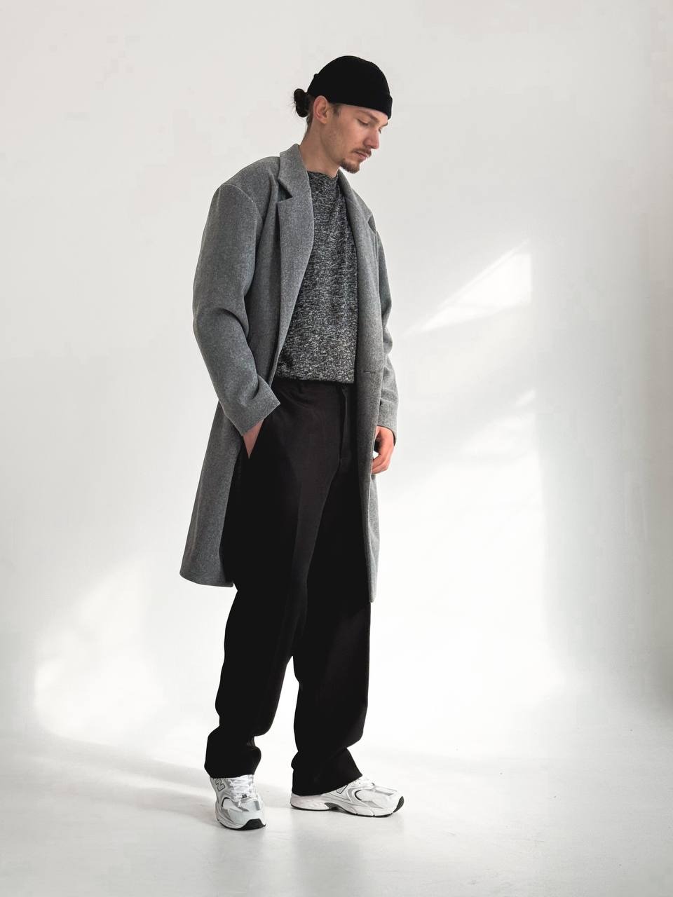 ПАЛЬТО COAT OVERSIZE ГРАФІТ