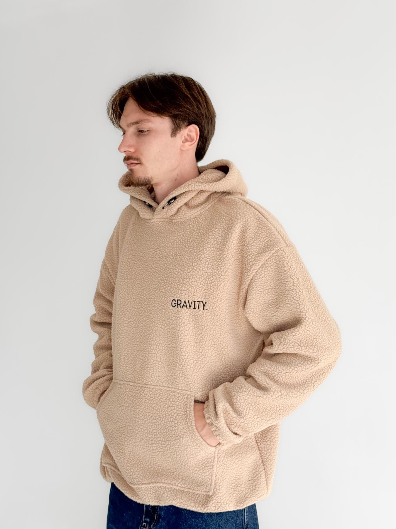ХУДІ TEDDY GRAVITY БЕЖЕВИЙ