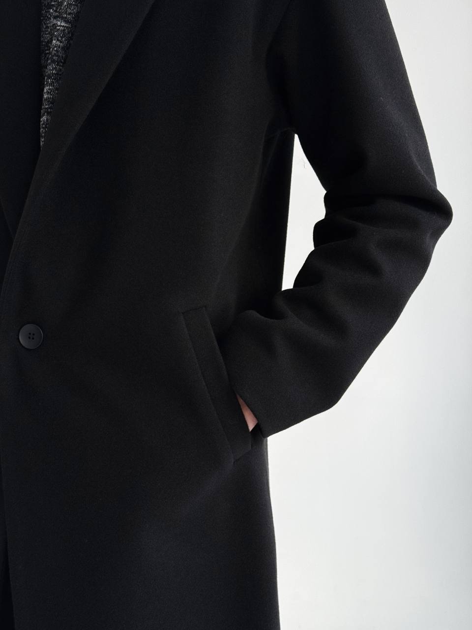 ПАЛЬТО COAT OVERSIZE ЧОРНЕ
