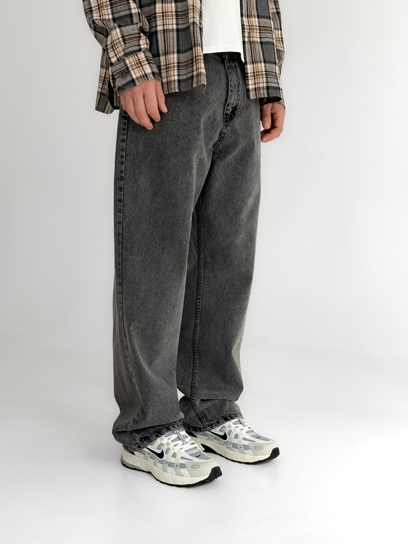 ДЖИНСИ BAGGY FIT СІРІ