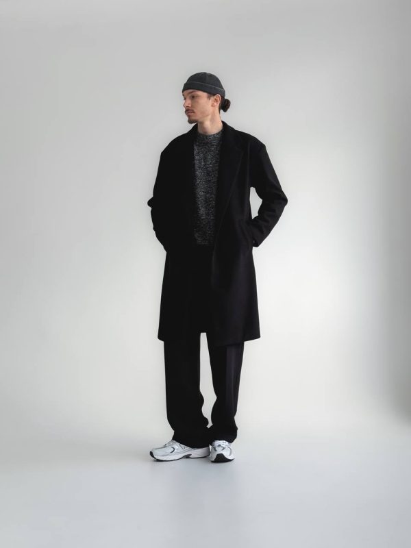 ПАЛЬТО COAT OVERSIZE ЧОРНЕ