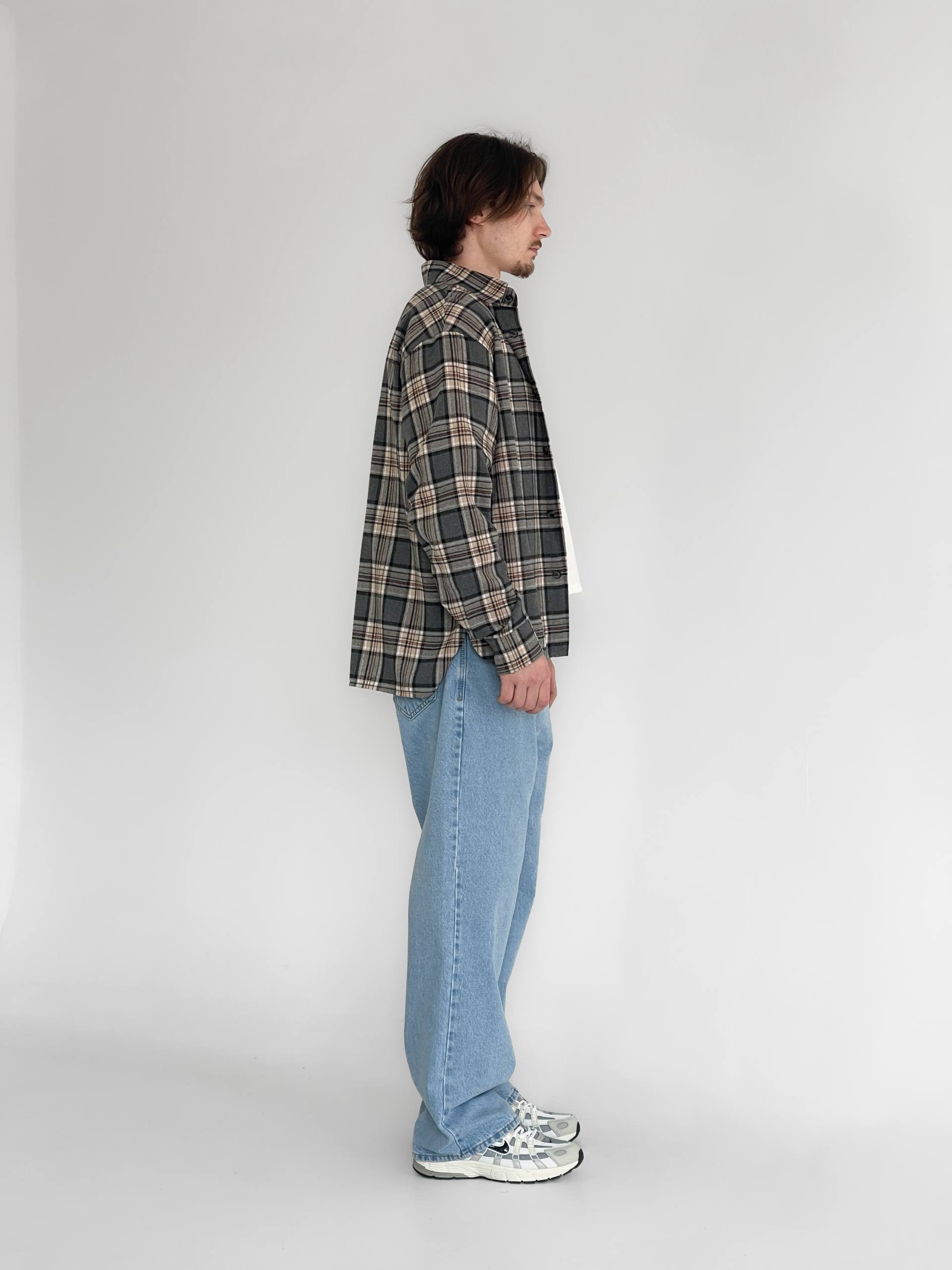 ДЖИНСИ BAGGY FIT БЛАКИТНІ
