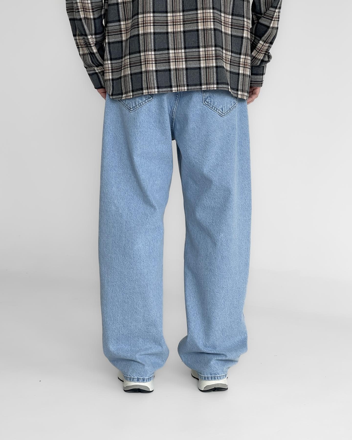 ДЖИНСИ BAGGY FIT БЛАКИТНІ