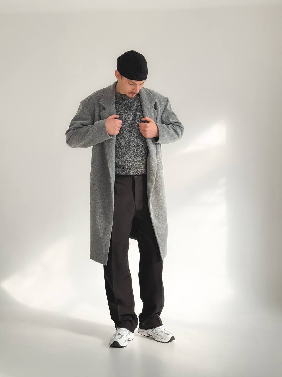 ПАЛЬТО COAT OVERSIZE ГРАФІТ