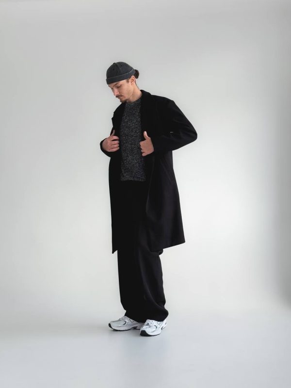 ПАЛЬТО COAT OVERSIZE ЧОРНЕ