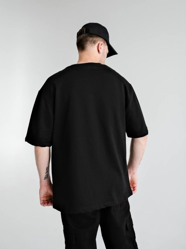 ФУТБОЛКА BAZA OVERSIZE ЧОРНА