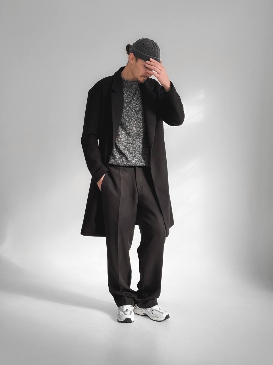 ПАЛЬТО COAT OVERSIZE ЧОРНЕ